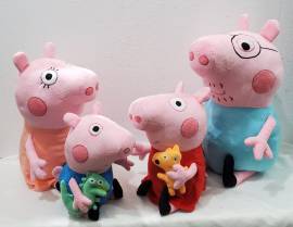 Handmade Character Soft Toy Peppa Pig Family