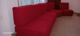 Set of 5 Red Lounge Chairs – Great Deal at LKR 17,